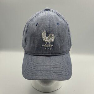 Nike France FFF Hat Cap Light Blue Heritage86 Dri-Fit Soccer Football Rooster